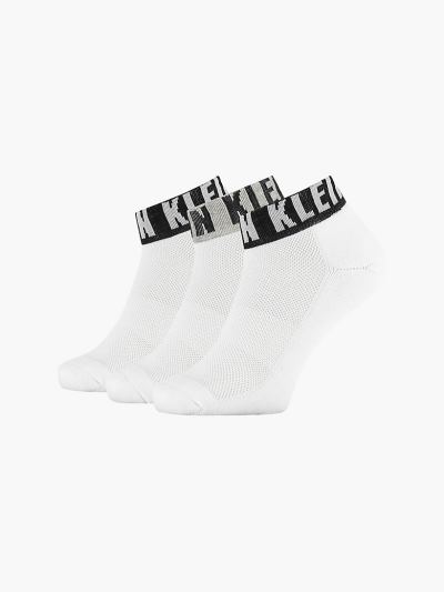 Calvin Klein Táskák & Kiegészítők HU091418 | Calvin Klein Logo Ankle Férfi Zokni Fehér